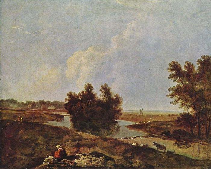 Richard Wilson Hounslow Heath china oil painting image